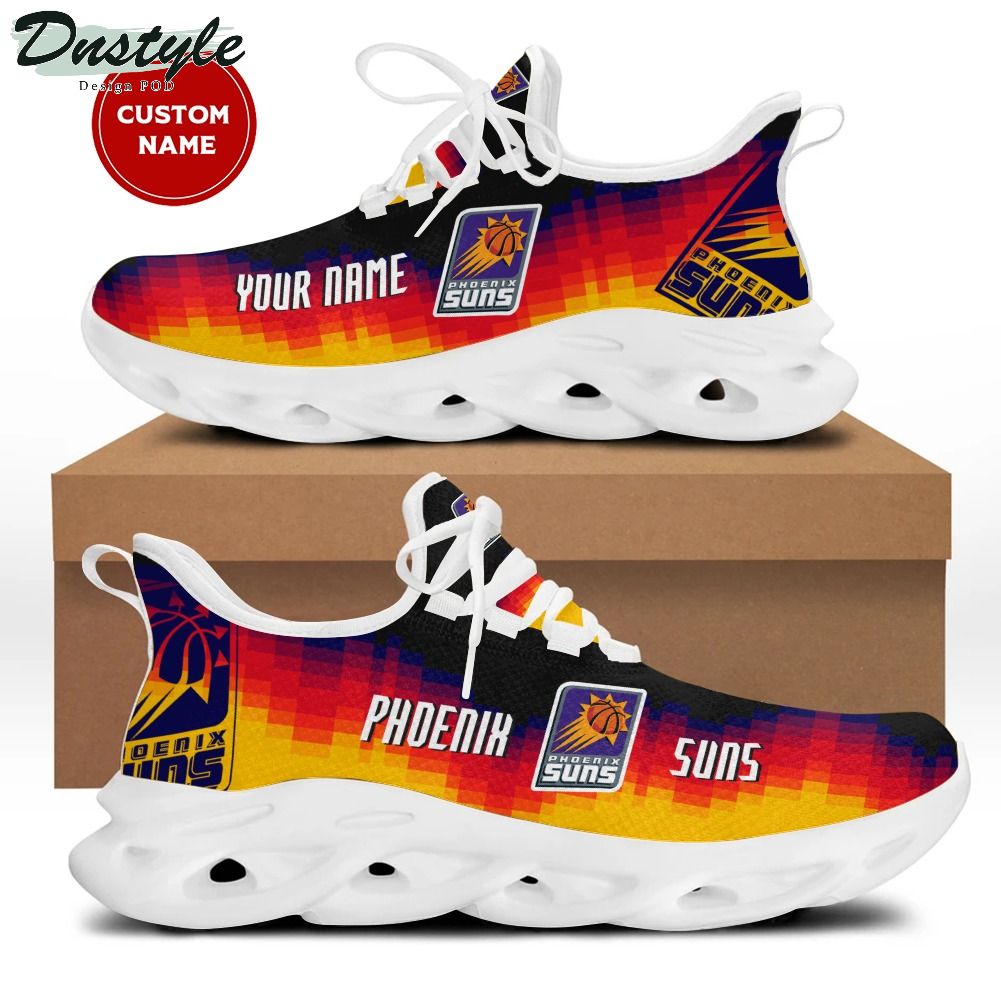 Phoenix Suns NBA custom name max soul sneaker