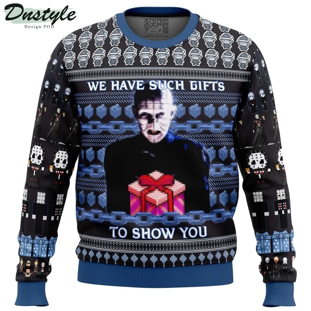 Pinhead Hellraiser Ugly Christmas Sweater