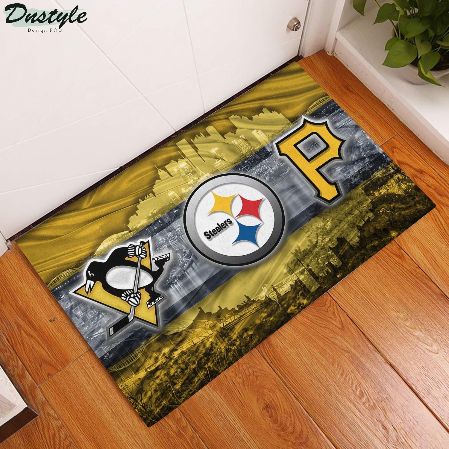 Pittsburgh Sports Teams Doormat 1