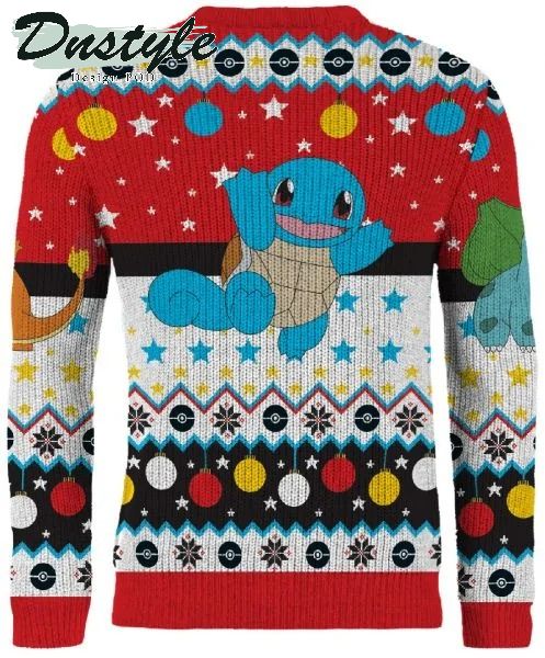 Pokémon Christmas I Choose You Ugly Christmas Sweater 1
