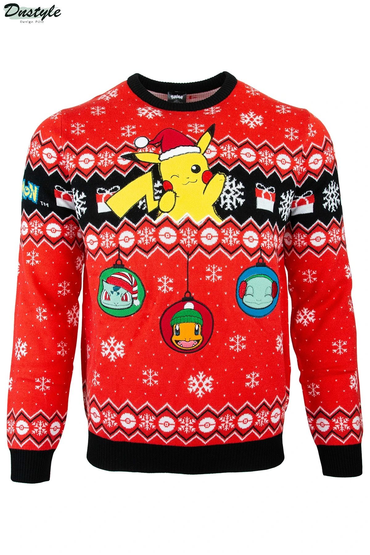 Pokemon ugly christmas sweater
