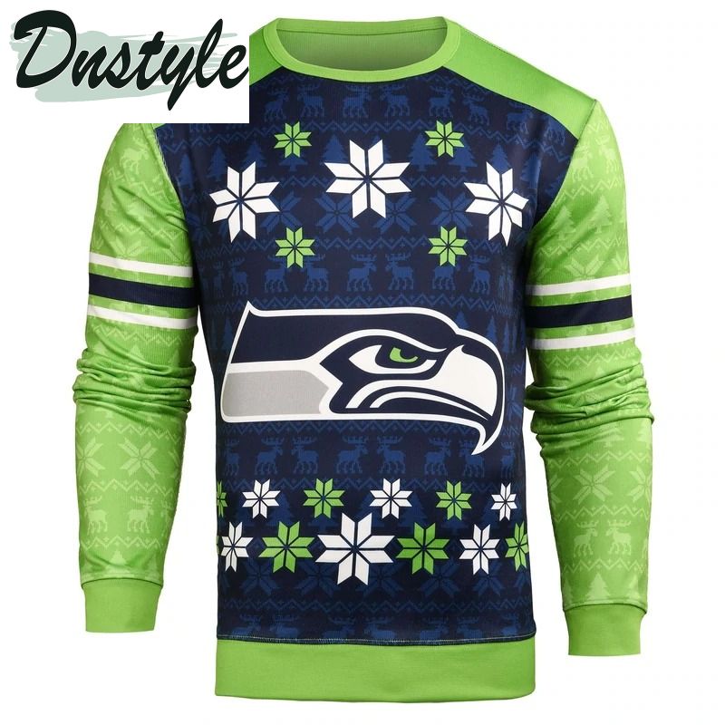 Seattle Seahawks NFL ugly sweater
