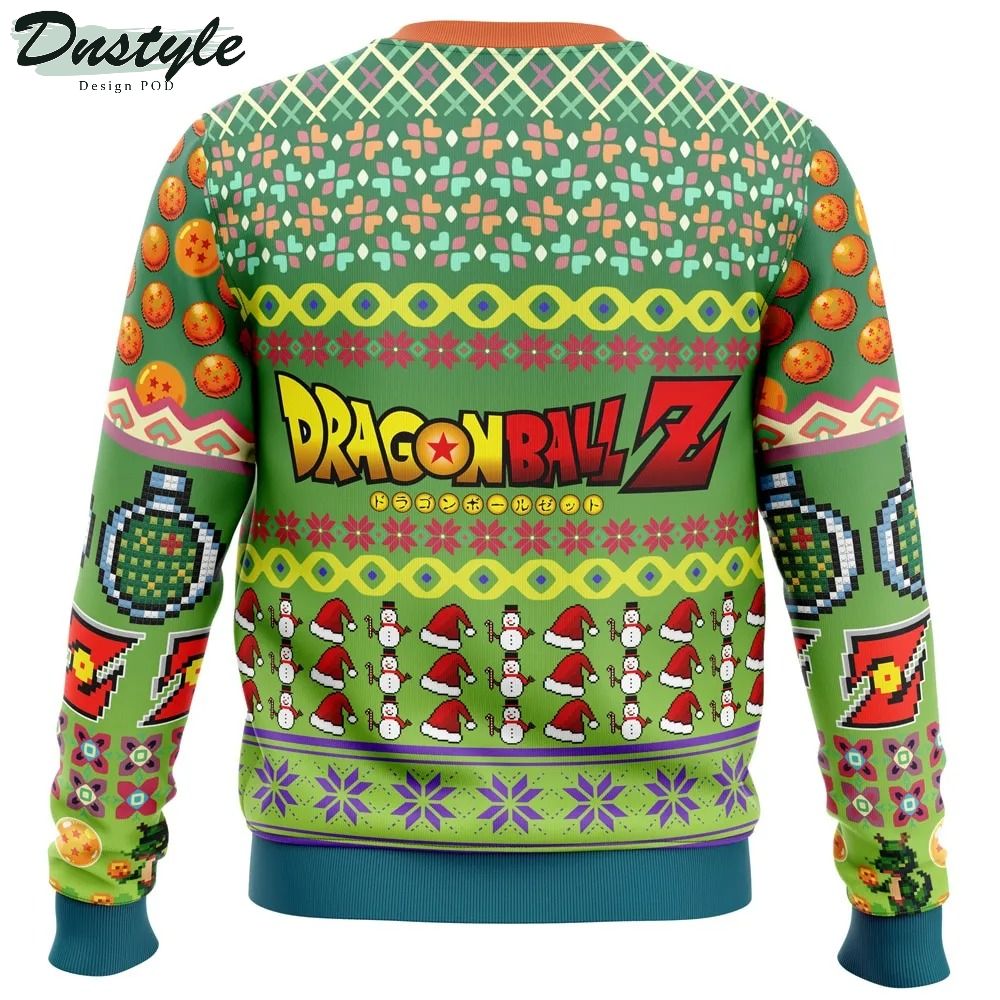 Shenron Dragon Ball Z Ugly Christmas Sweater 1