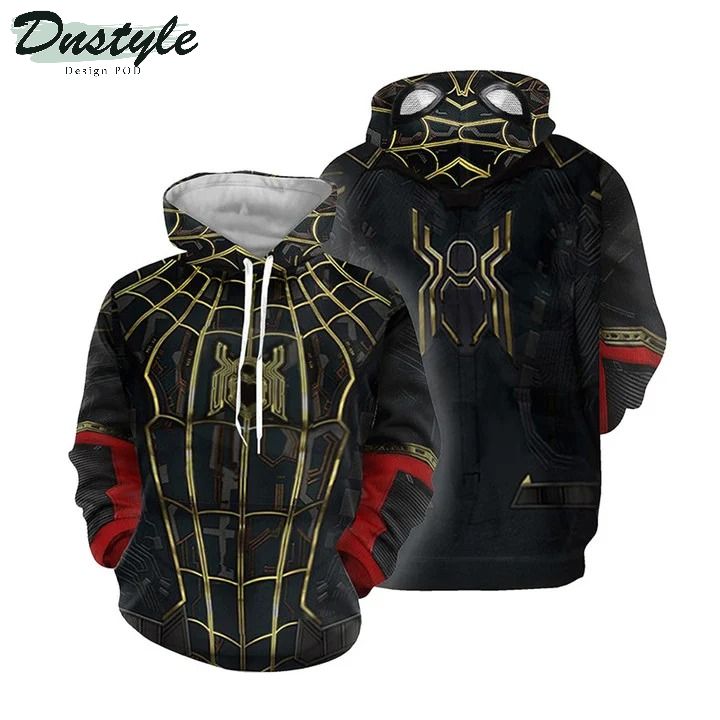 Spider man 3d all over printed hoodie