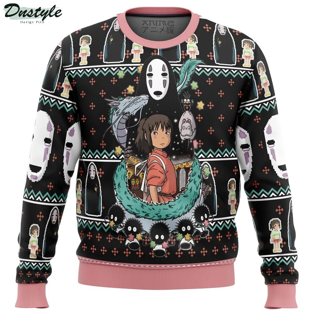 Spirited Away Avatar Ugly Christmas Sweater