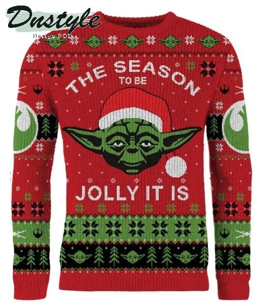 Star Wars The Season To Be Jolly It Is Ugly Christmas Sweater
