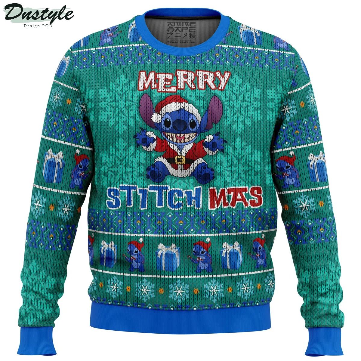 Stitch Merry Stitchmas Ugly Christmas Sweater
