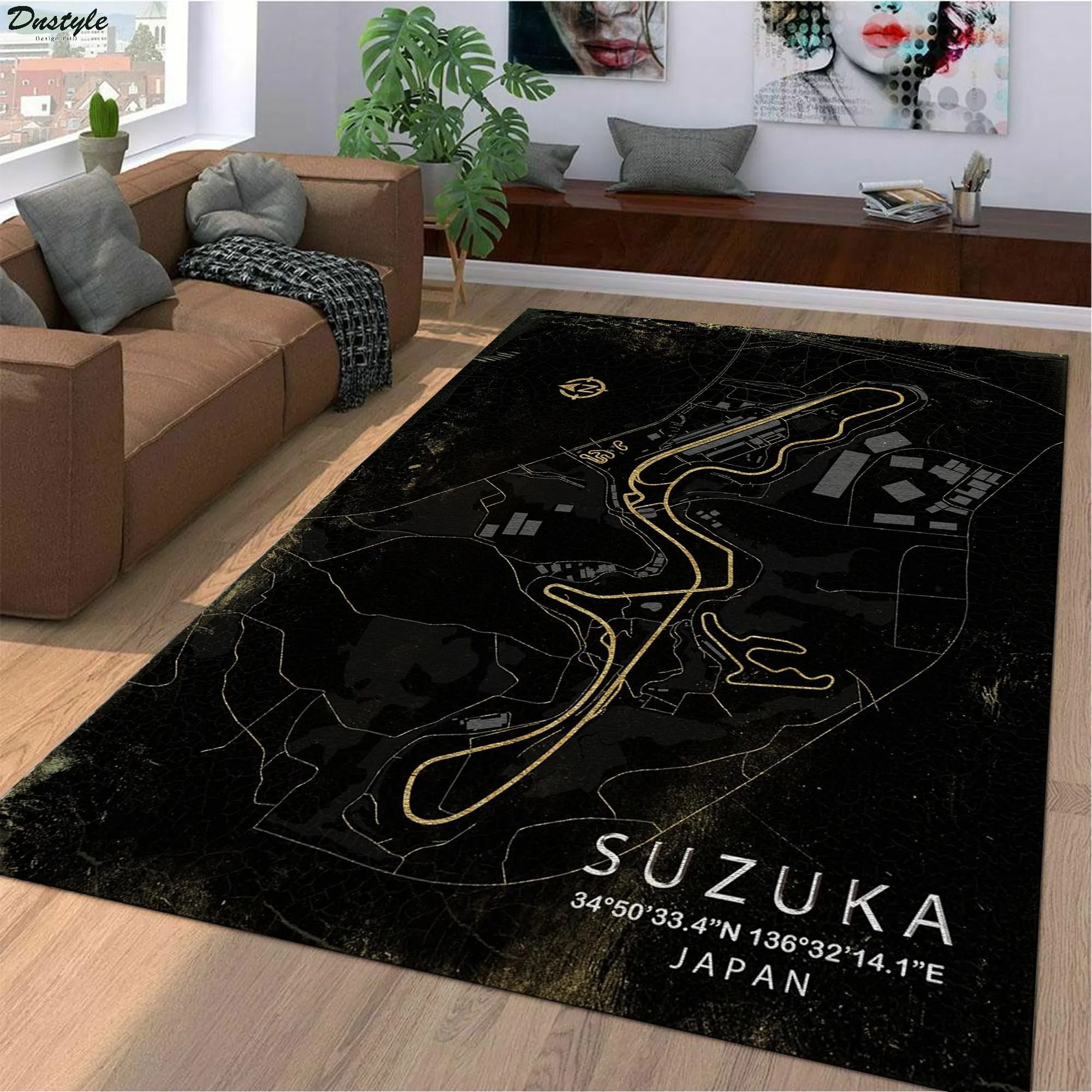 Suzuka japan f1 track rug