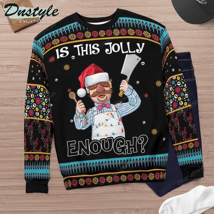 Swedish chef muppet is this jolly enough ugly christmas sweater 3