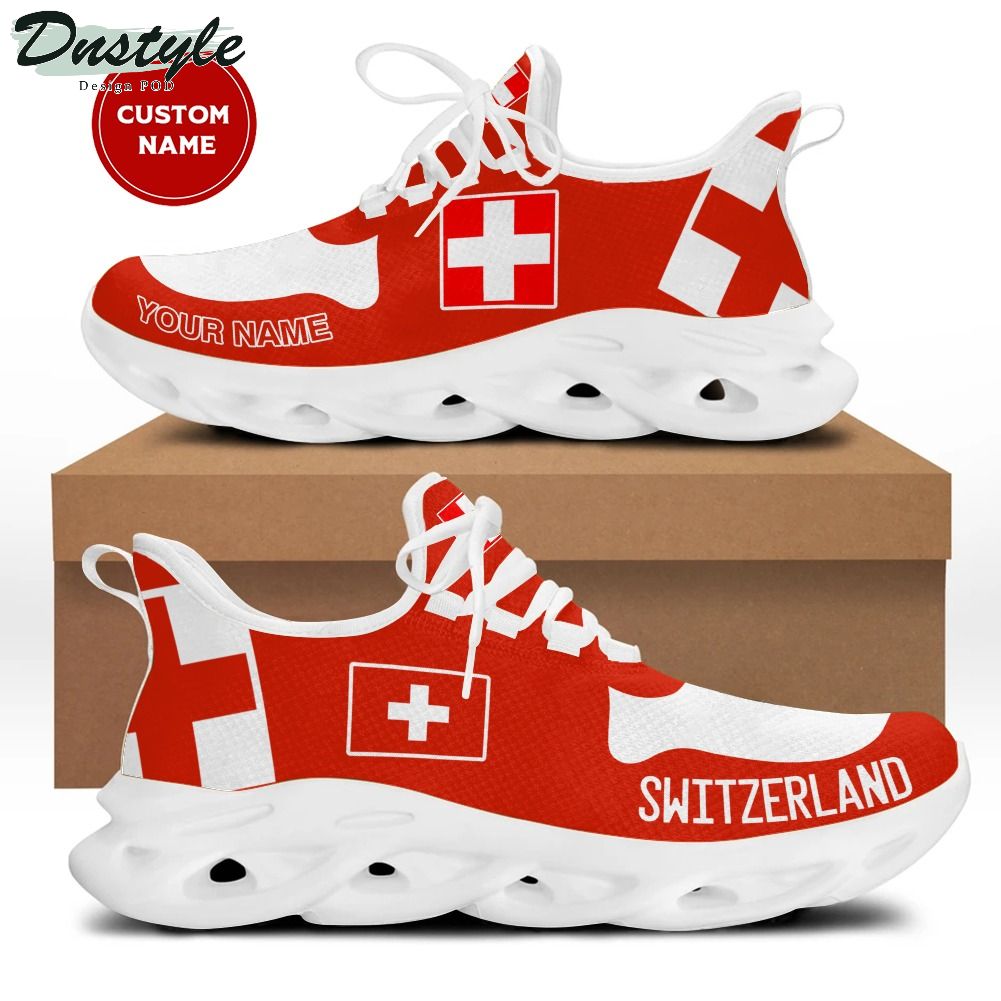 Switzerland custom name max soul sneaker