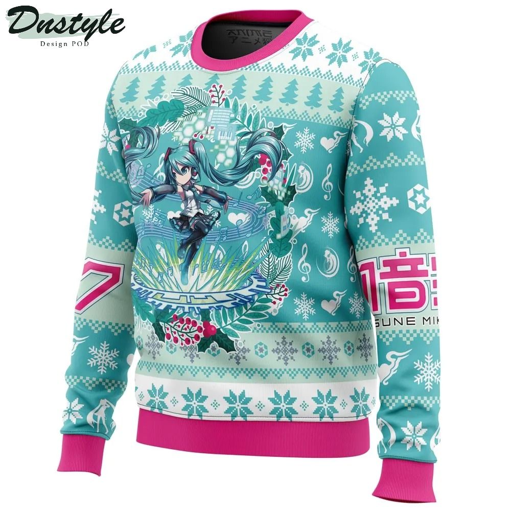 Symphony Hatsune Miku Ugly Christmas Sweater 1