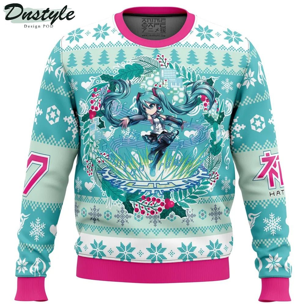 Symphony Hatsune Miku Ugly Christmas Sweater