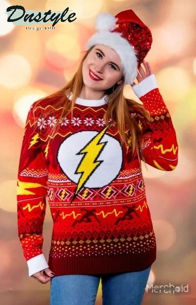 The Flash ugly christmas sweater 2