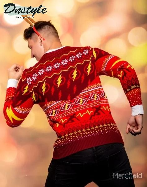The Flash ugly christmas sweater 3