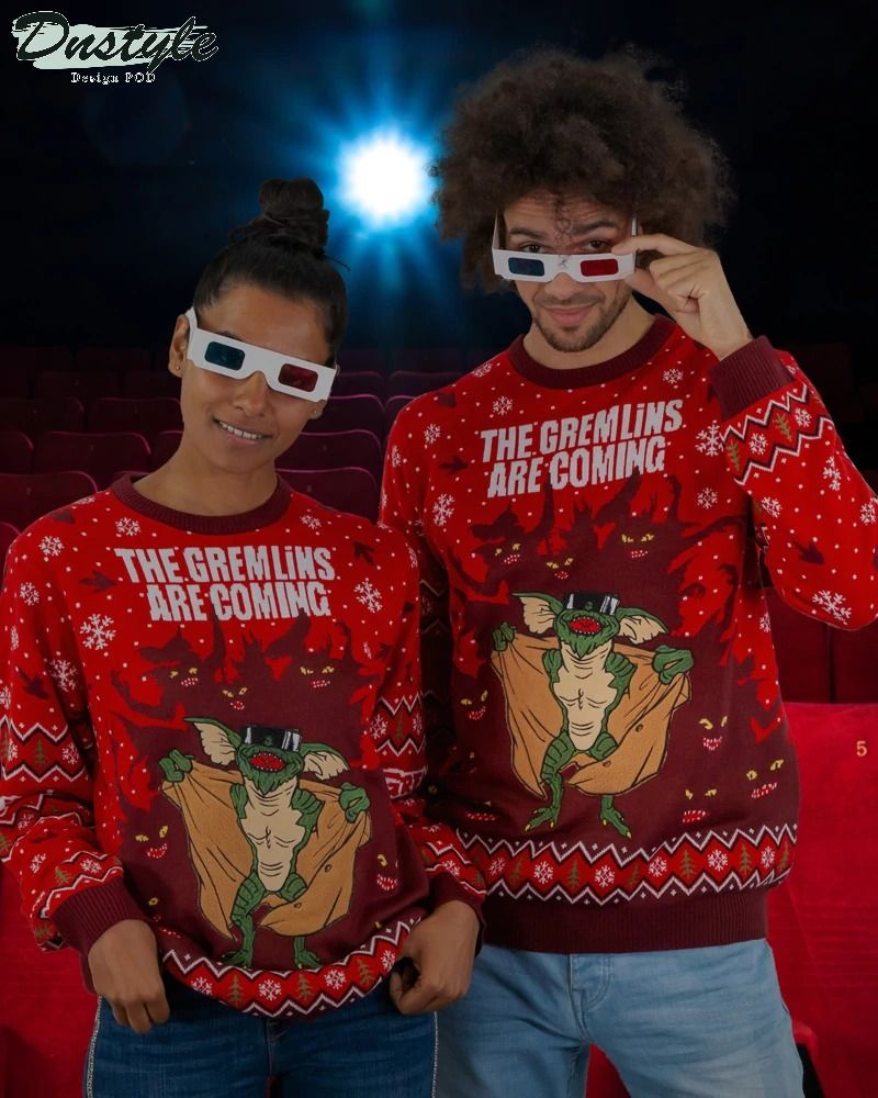 The Gremlins Are Coming Ugly Sweater
