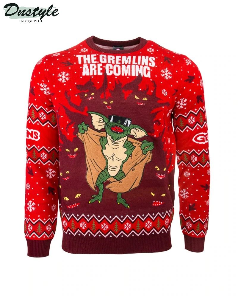 The Gremlins Are Coming Ugly Sweater