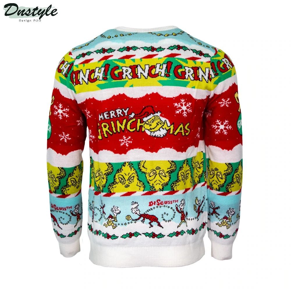 The Grinch Dr Seuss Ugly Sweater 3