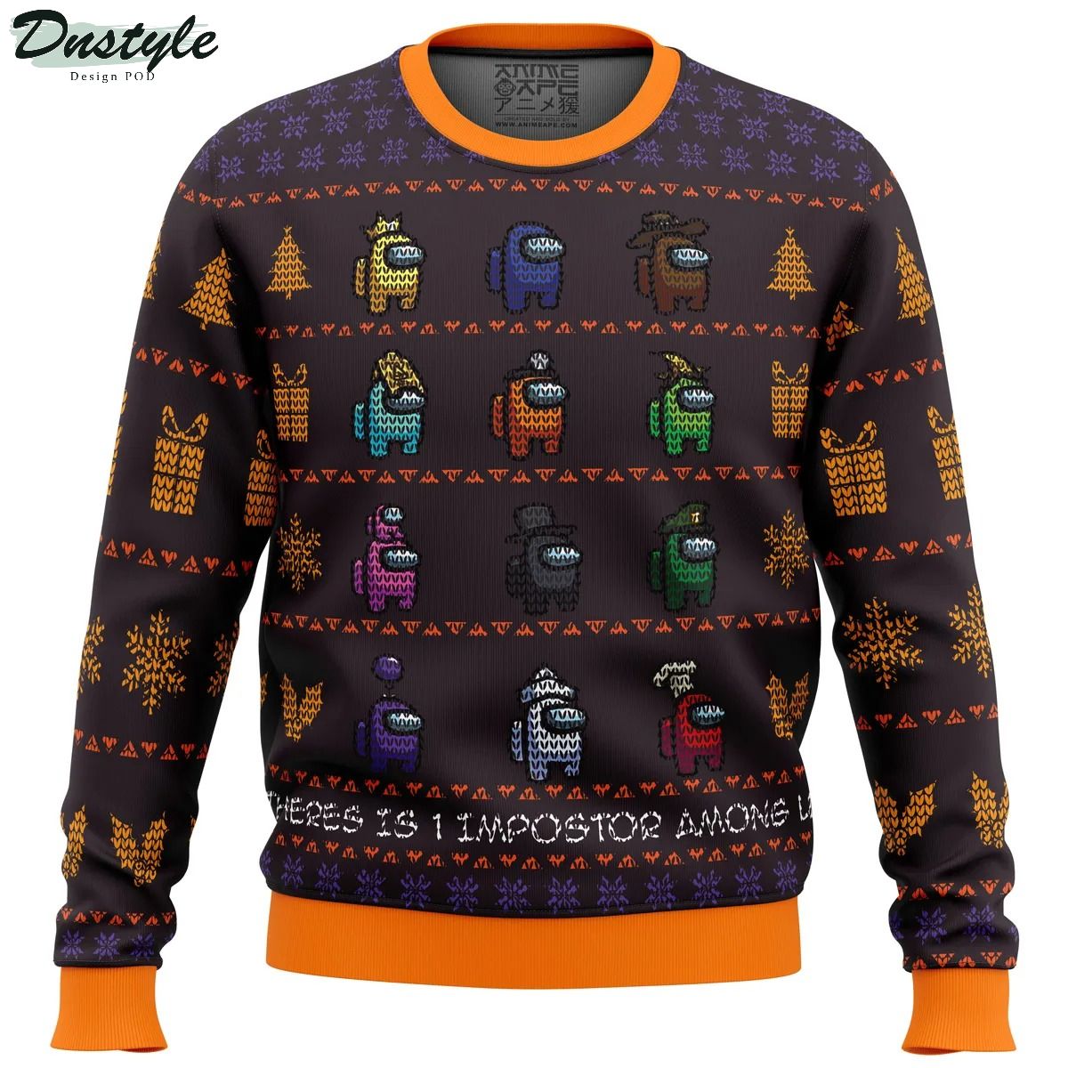 There Is One Impostor Among Us Ugly Christmas Sweater