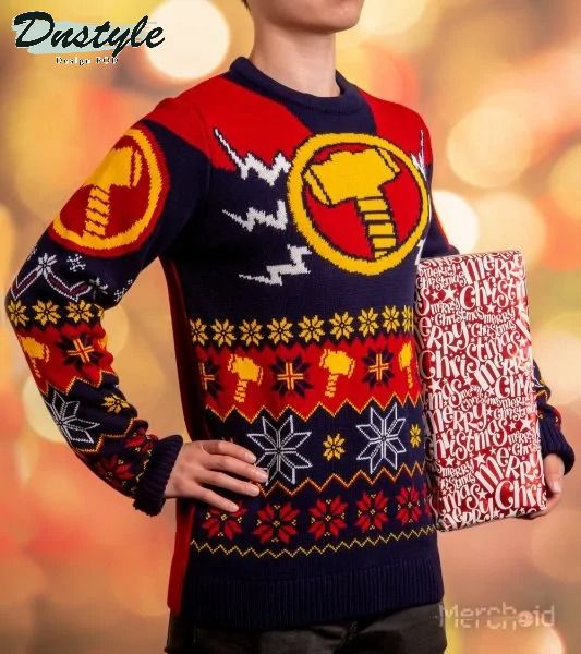 Thor ugly christmas sweater 1