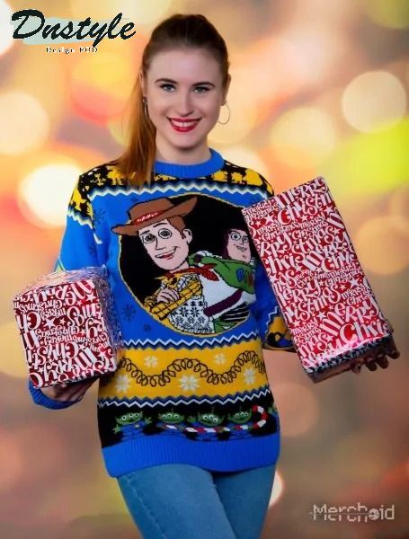 Toy Story ugly christmas sweater 1