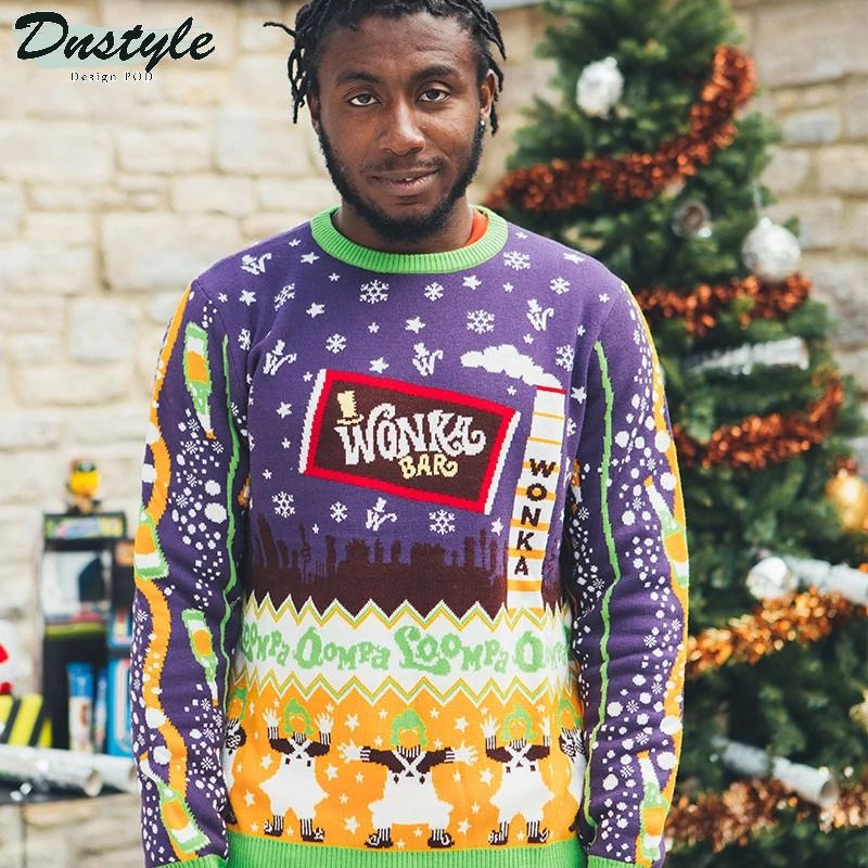 Willy Wonka And The Chocolate Factory Ugly Sweater 1