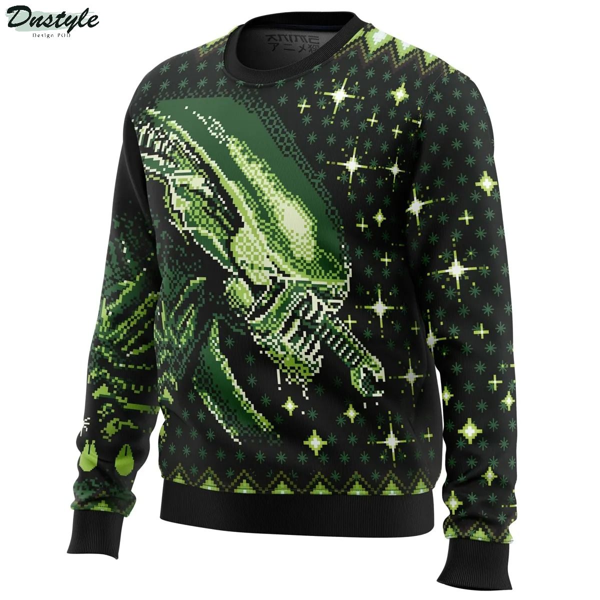 Xenomorph Alien Ugly Christmas Sweater 1