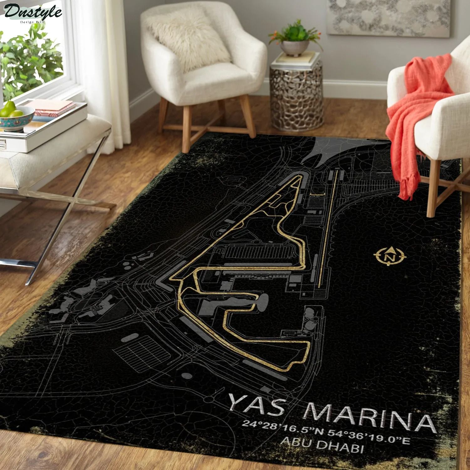Yas marina f1 track rug 2