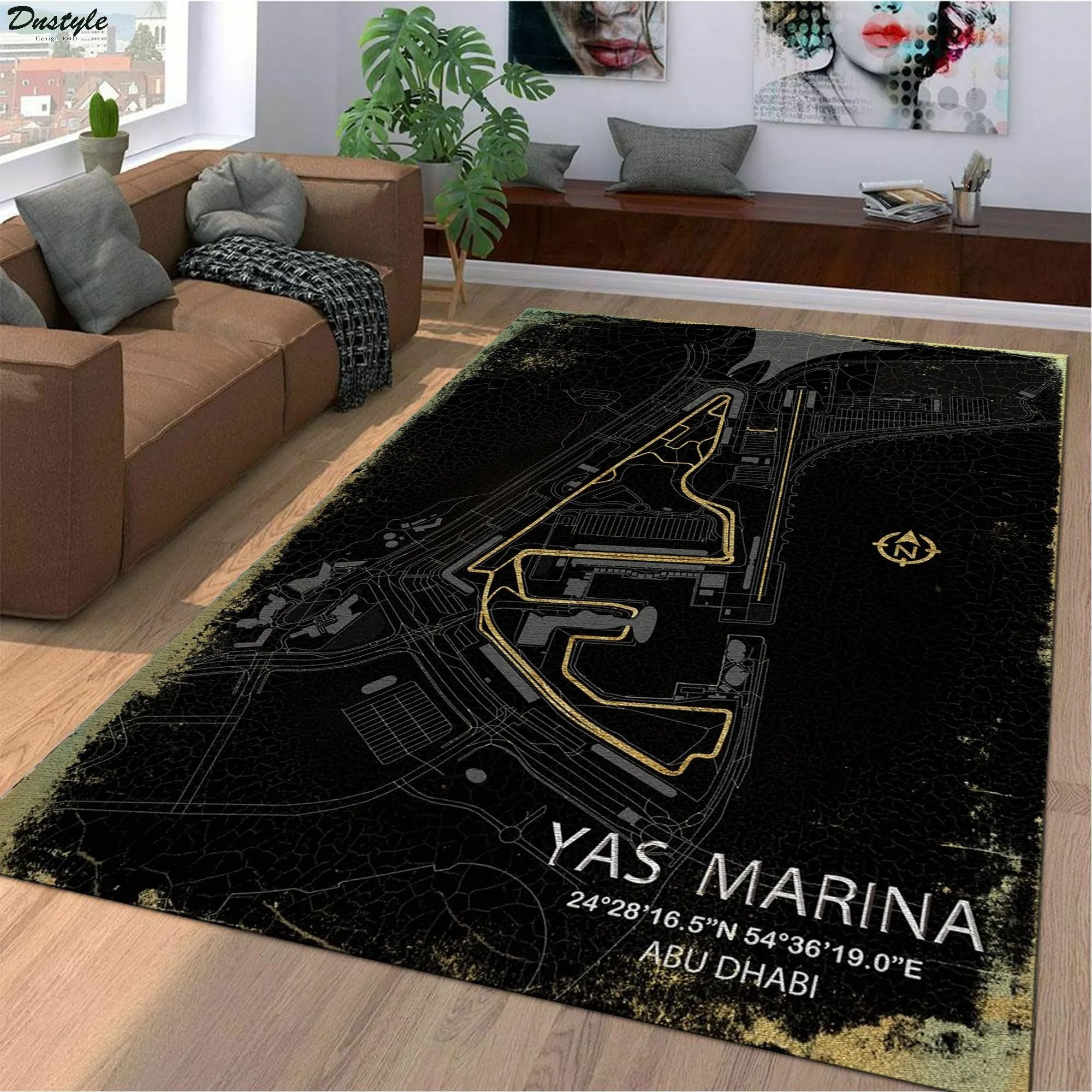 Yas marina f1 track rug