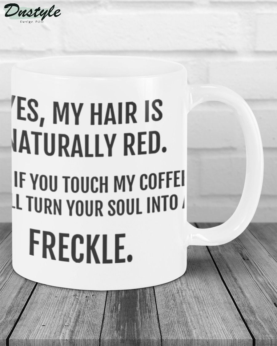 Yes my hair is naturally red mug 1
