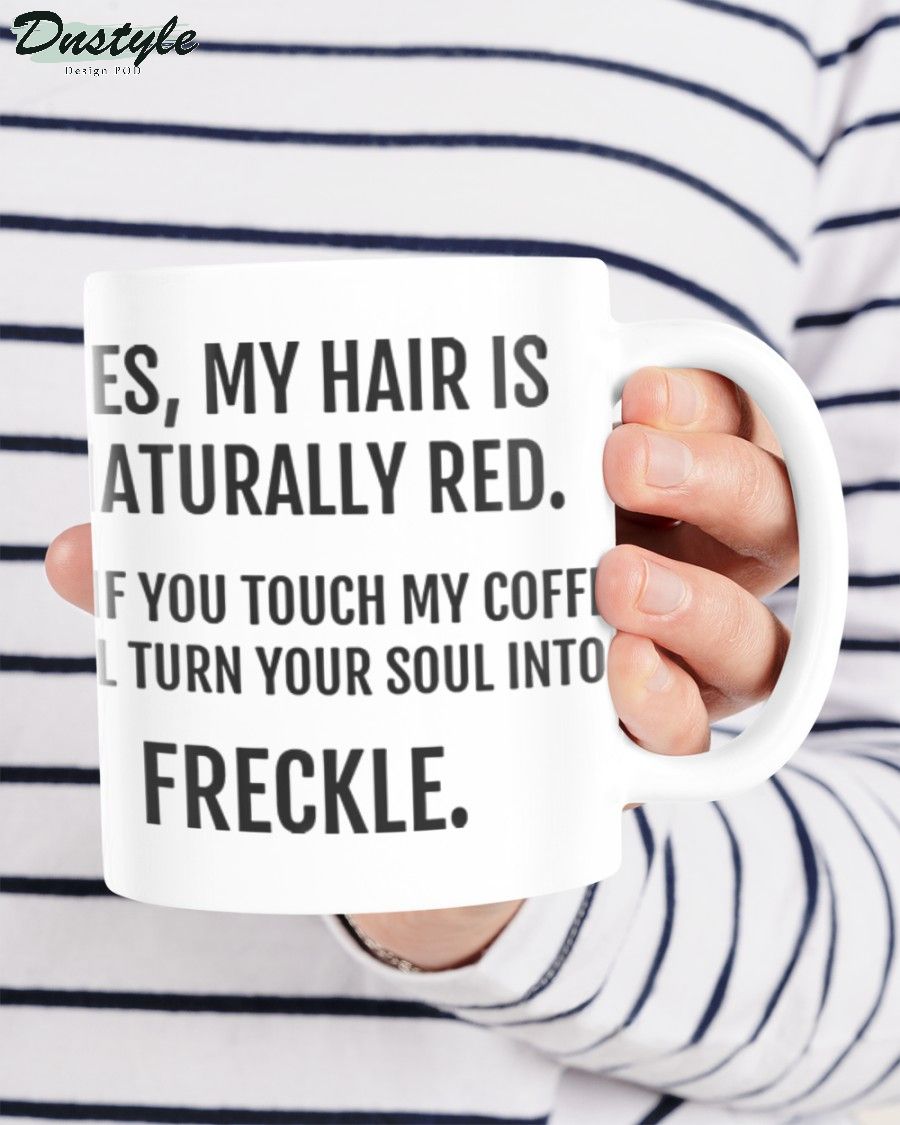 Yes my hair is naturally red mug 2