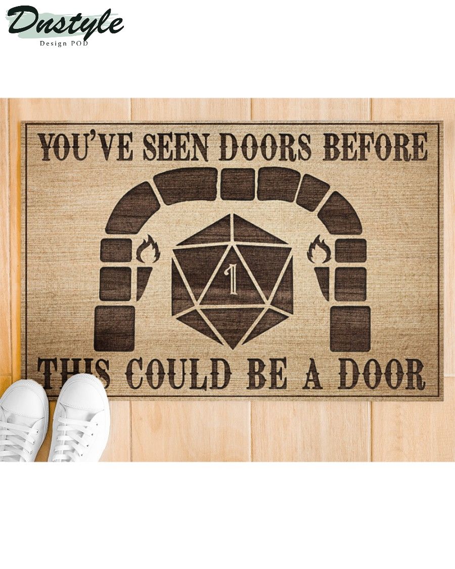 You've seen doors before this could be a door doormat 3