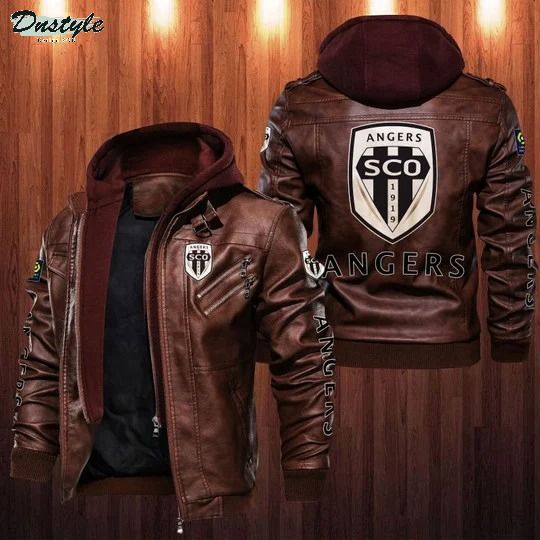Angers SCO Hooded Leather Jacket