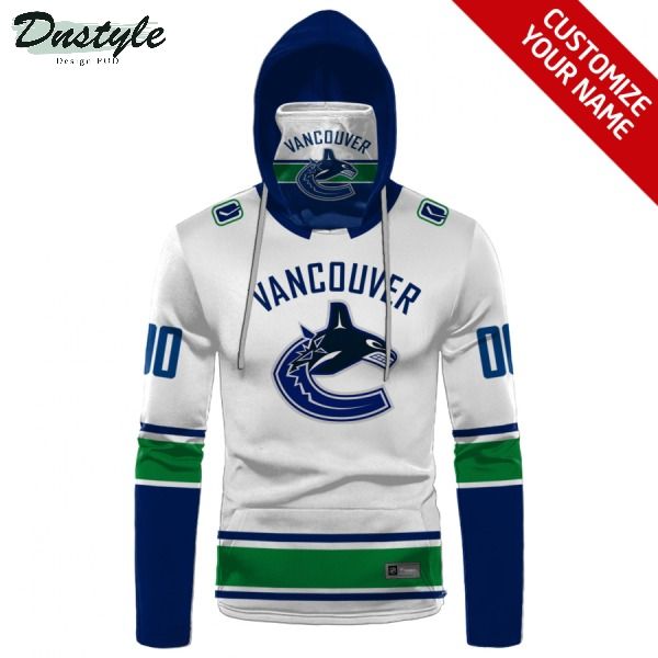 Vancouver Canucks NHL Personalized 3d Mask Hoodie