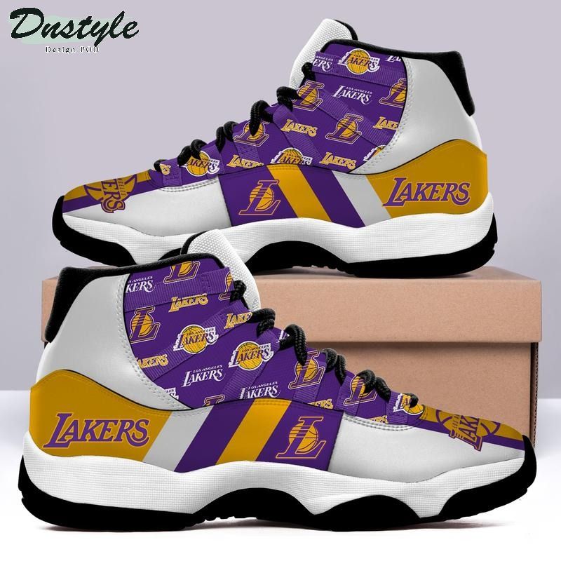 Los Angeles Lakers NBA air jordan 11 shoes