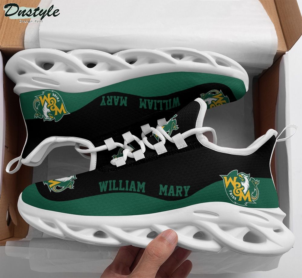 William & Mary Tribe Ncaa Max Soul Sneaker Shoes