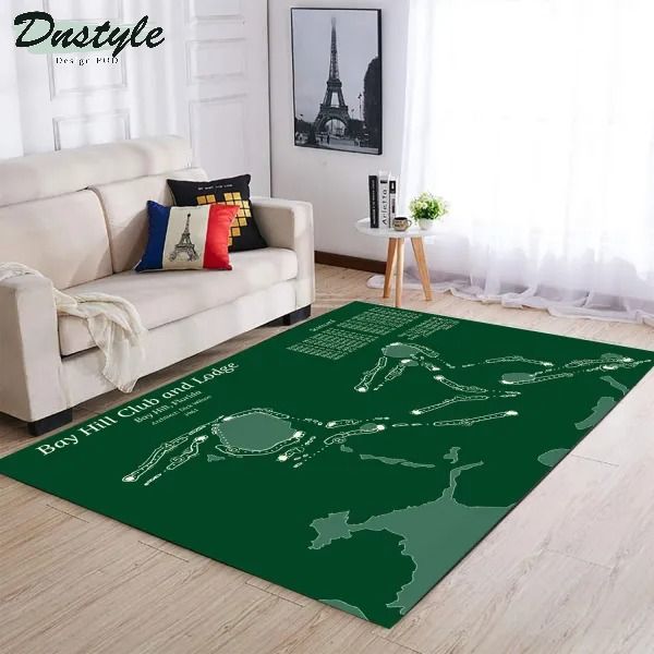 Bay hill club and lodge golf course area rug