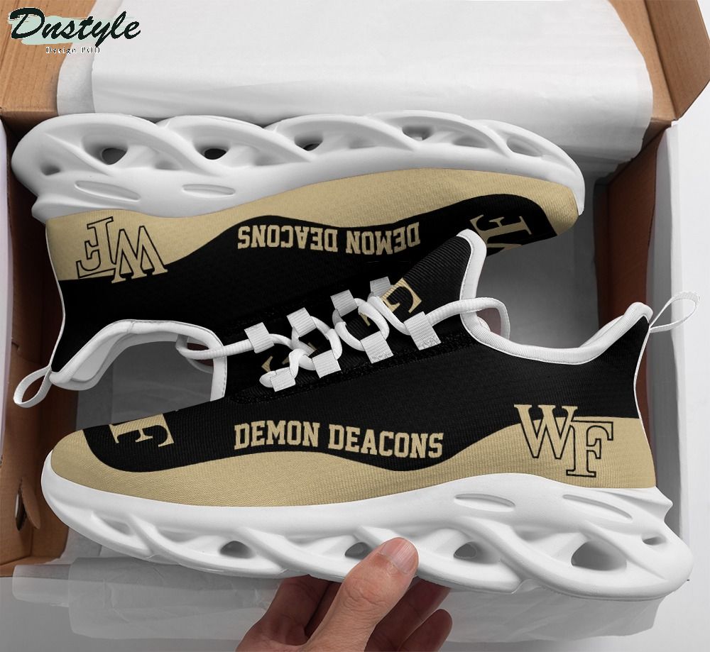 Wake Forest Demon Deacons Ncaa Max Soul Sneaker Shoes