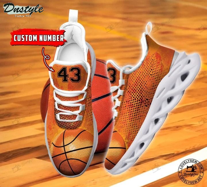 Basketball number personalized max soul shoes