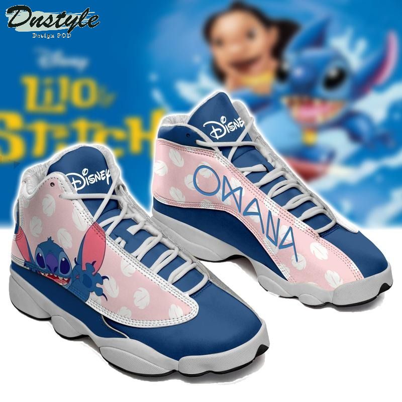 Ohana Lilo and Stitch Disney air jordan 13 shoes
