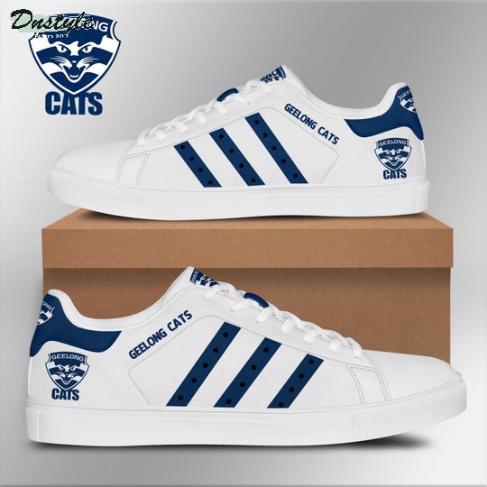 Geelong cats stan smith low top shoes