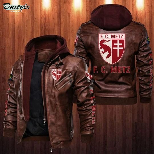 FC Metz Hooded Leather Jacket
