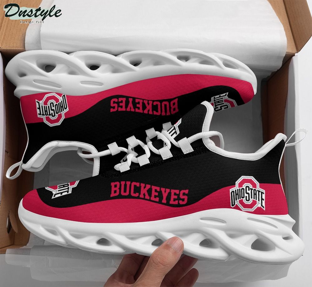 Ohio State Buckeyes Ncaa Max Soul Sneaker Shoes