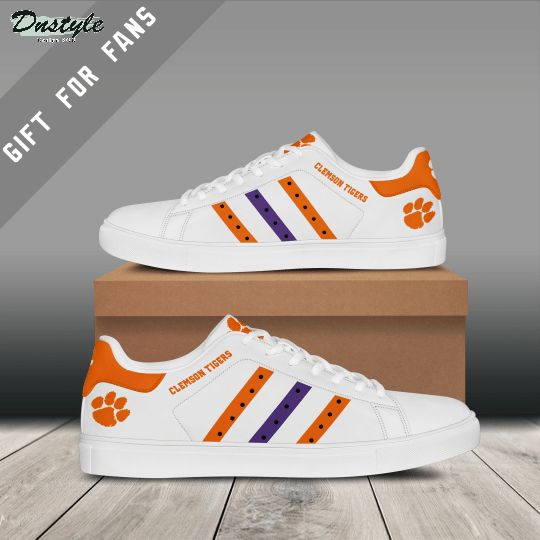 Clemson Tigers stan smith low top shoes