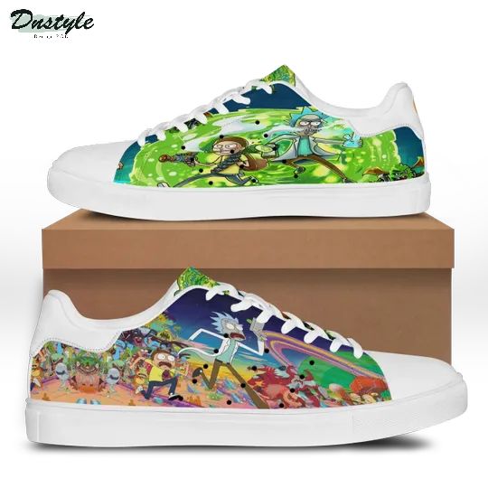 Rick and morty stan smith low top shoes