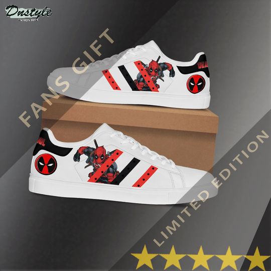 Deadpool stan smith low top shoes