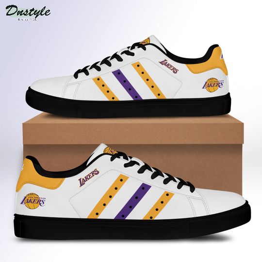 LA Lakers stan smith low top shoes