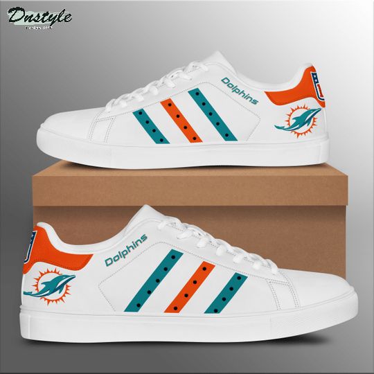 Miami dolphins stan smith low top shoes