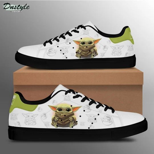Baby yoda stan smith low top shoes