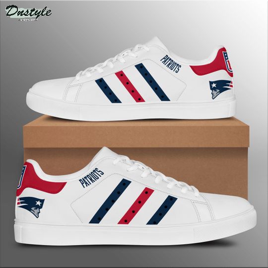 New england patriots stan smith low top shoes