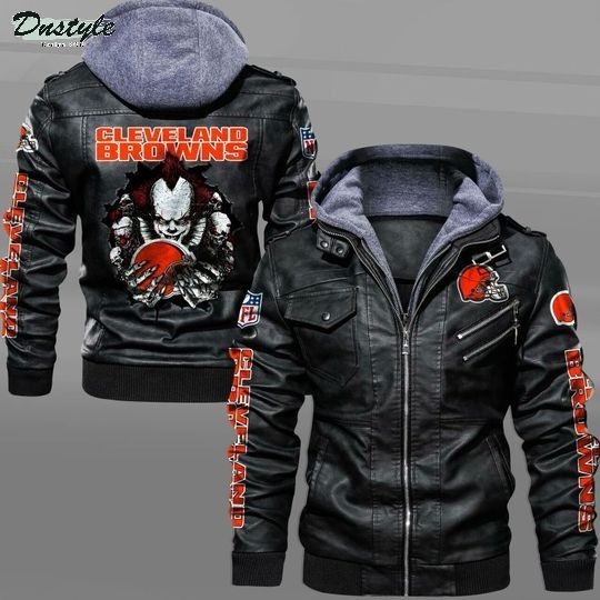Cleveland Browns IT leather jacket